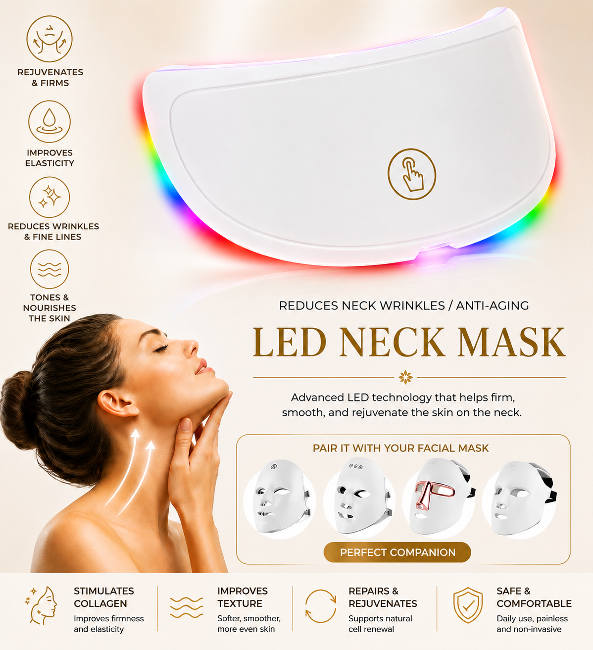 Máscara de Terapia LED LANEUVA